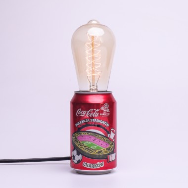 Lampa w puszce Coca-Cola Stadion Charków