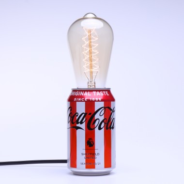 Lampa w puszce Coca-Cola Sheffield United